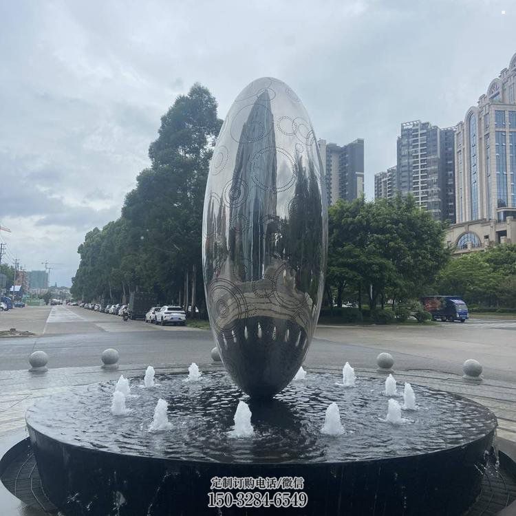 圆球雕塑服务商，欧式风格，不锈钢圆球喷泉雕塑供需