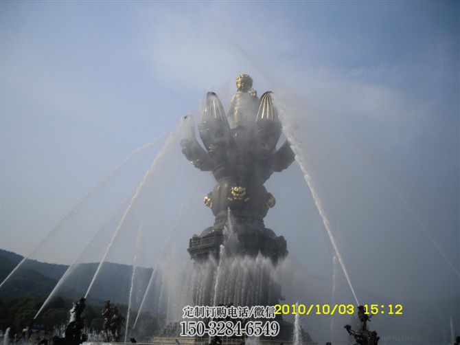 水景变频喷泉雕塑，水景喷泉雕塑预定